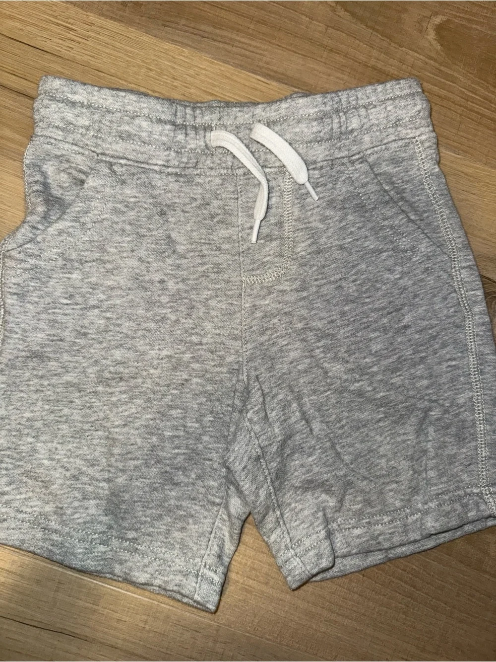Old Navy Kids Pull-On Shorts in Black and Light Gray